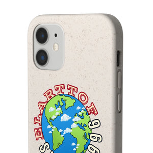 "ELarttof Worldwide" Biodegradable Case