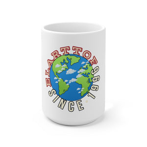 "World Wide" Ceramic Mug 15oz