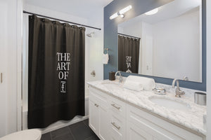 "The Art Of " Shower Curtains